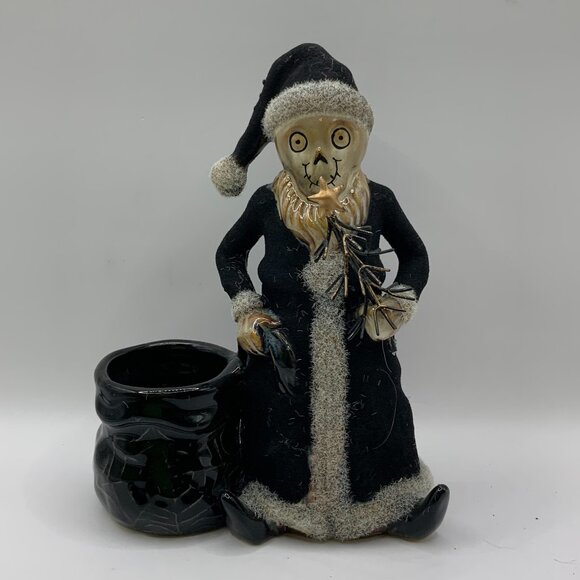 Yankee Candle Halloween Boney 2010 Claus Votive Candle Holder - Picture 1 of 8